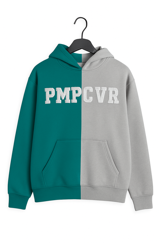 Two tone hoodie (patent pending)