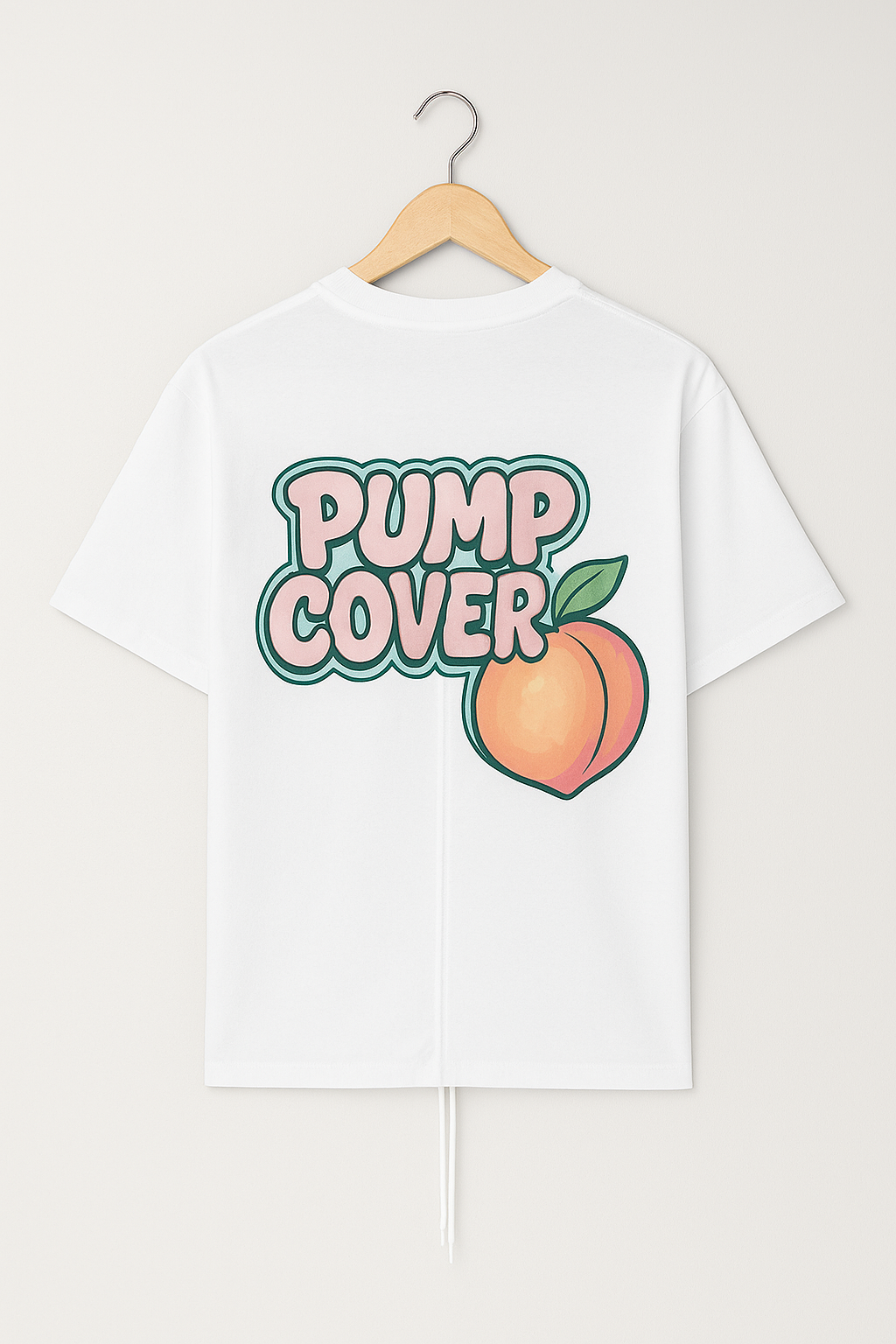 Pumpcover peachy tee