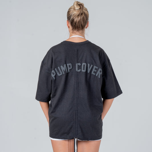 Patent pending pumpcover cinch tee